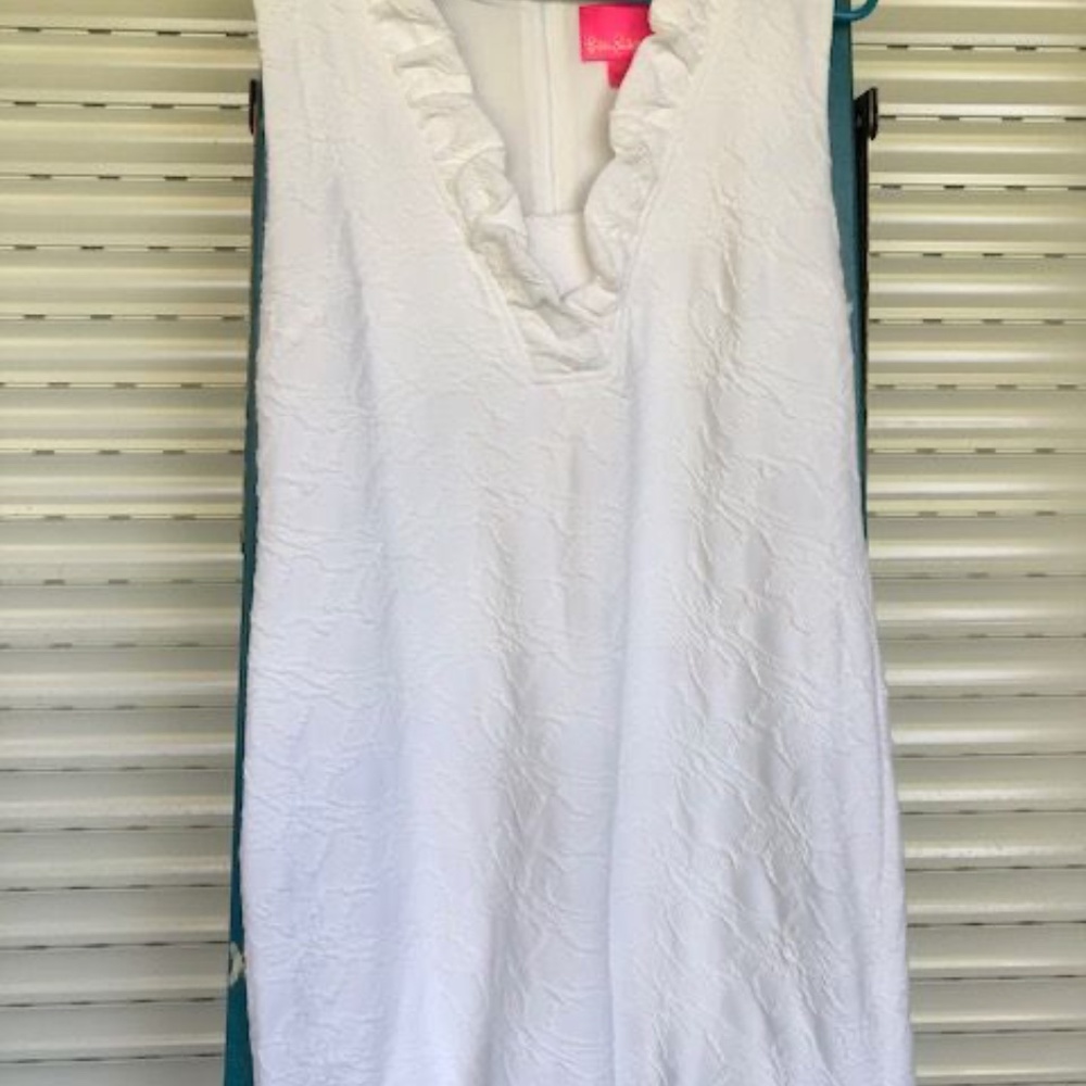 White Shift Dress